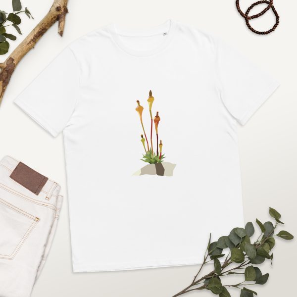 unisex organic cotton t shirt white front 658155c349cc2