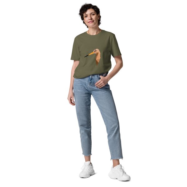 unisex organic cotton t shirt khaki front 65a905b83a726